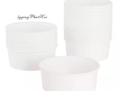Tô giấy trắng 32oz 850ml